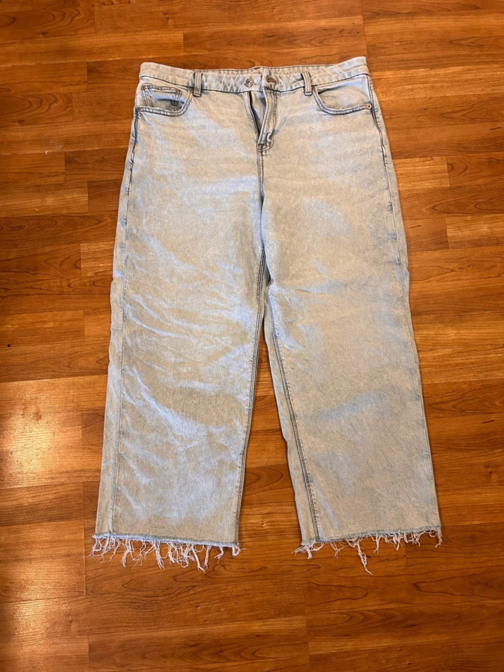 American Eagle Outfitters Light Blue Curvy Stovepipe Jeans
